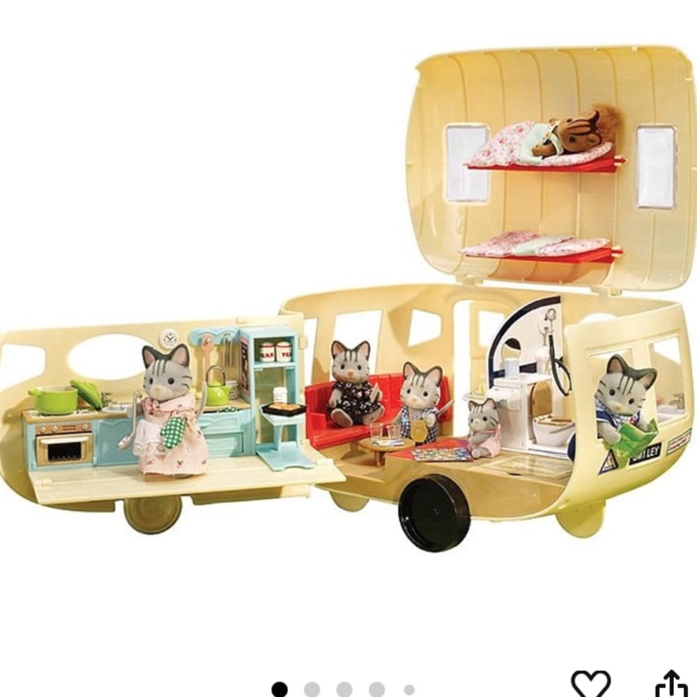 Calico Critters Caravan Family Camper